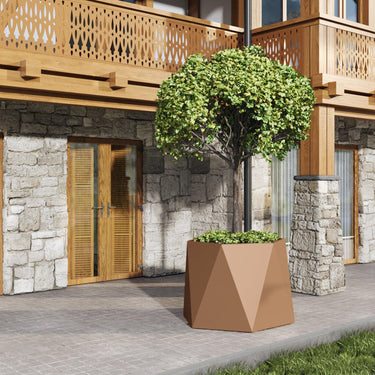 Metall-Pflanzgefäß HEXAGON - ARTIG METALL