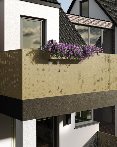 Balkongeländer mit Design DS-117 - ARTIG METALL