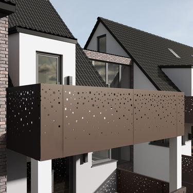 Balkongeländer mit Design DS-67 - ARTIG METALL