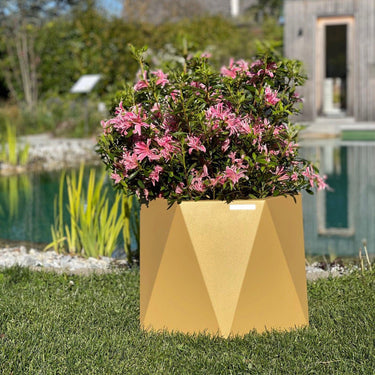 Metall-Pflanzgefäß HEXAGON - ARTIG METALL