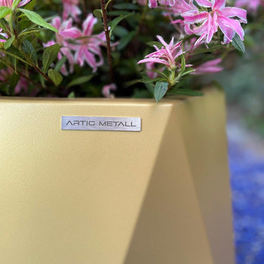 Metall-Pflanzgefäß HEXAGON - ARTIG METALL