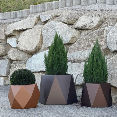 Metall-Pflanzgefäß DIAMANT - ARTIG METALL