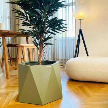 Metall-Pflanzgefäß HEXAGON - ARTIG METALL