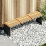 Metall Sitzbank BENDY LINE S-3 - ARTIG METALL