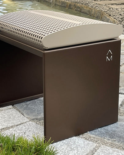 Metal Bench BENDY LINE S-1
