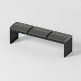 Metall Sitzbank BENDY LINE S-3 - ARTIG METALL