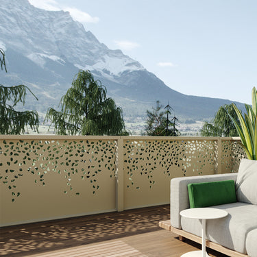 Balkongeländer mit Design DS-48 - ARTIG METALL