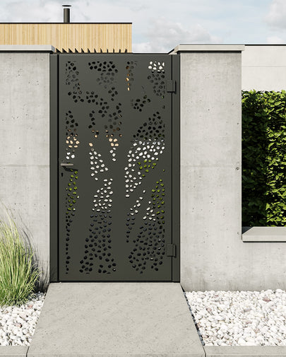 Alu garden gate design DS-101 height 200 cm