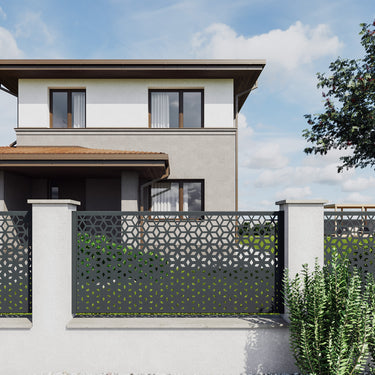 Zaunfelder mit Design DS-12 (Maßanfertigung) - ARTIG METALL