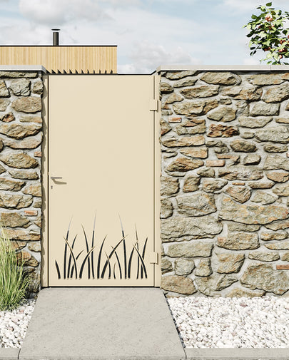 Alu garden gate design DS-16 height 200 cm