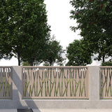 Zaunfelder mit Design DS-28 (Maßanfertigung) - ARTIG METALL