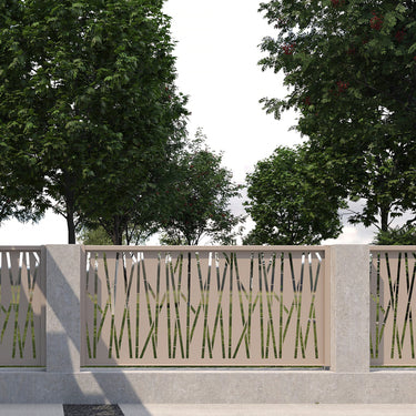 Zaunfelder mit Design DS-28 (Maßanfertigung) - ARTIG METALL