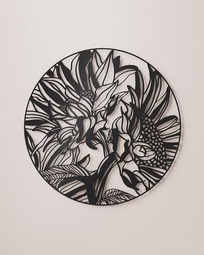 Wall Art Sonnenblume DS-32 - ARTIG METALL