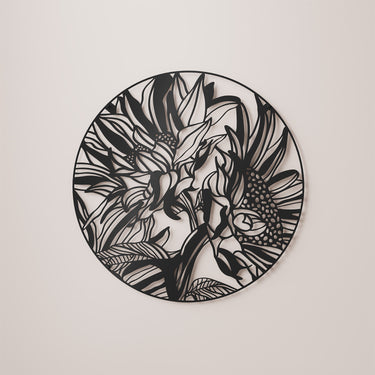 Wall Art Sonnenblume DS-32 - ARTIG METALL