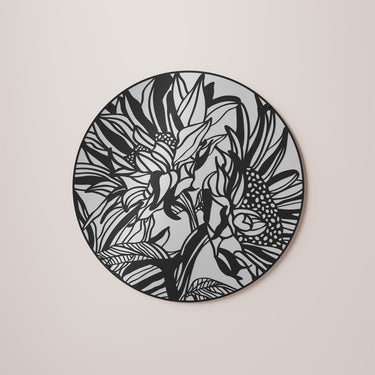 Wall Art Sonnenblume DS-32 - ARTIG METALL