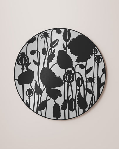 Metallbild Mohnblumen DS-34 - ARTIG METALL