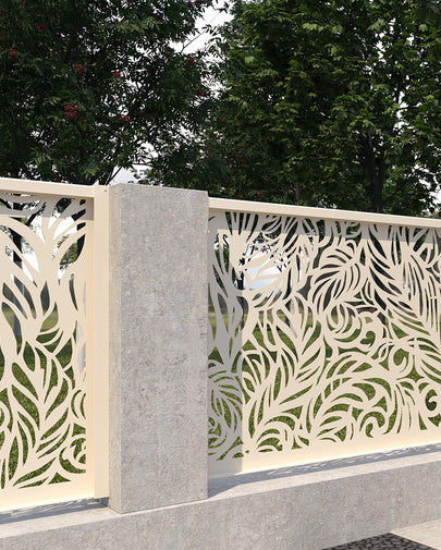 Zaunfelder mit Design DS-41 (Maßanfertigung) - ARTIG METALL