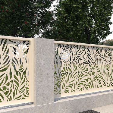 Zaunfelder mit Design DS-41 (Maßanfertigung) - ARTIG METALL