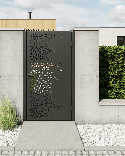 Alu garden gate design DS-48 height 200 cm