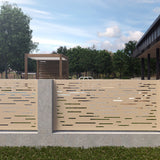 Zaunfelder mit Design DS-54 (Maßanfertigung) - ARTIG METALL