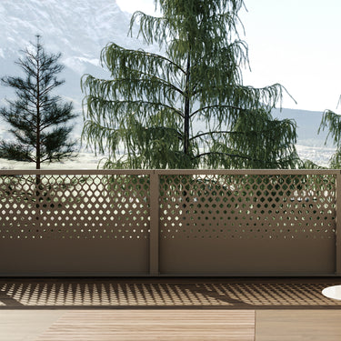 Balkongeländer mit Design DS-95 - ARTIG METALL