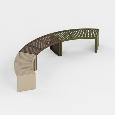 Sitzbank ONDA - ARTIG METALL