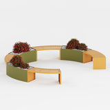 Sitzbank ONDA - ARTIG METALL