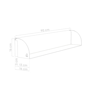 Wandregal R-7 - ARTIG METALL