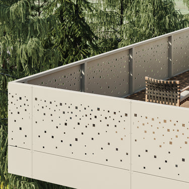 Balkongeländer mit Design DS-67 - ARTIG METALL