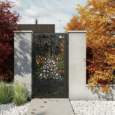 gartentür aluminium