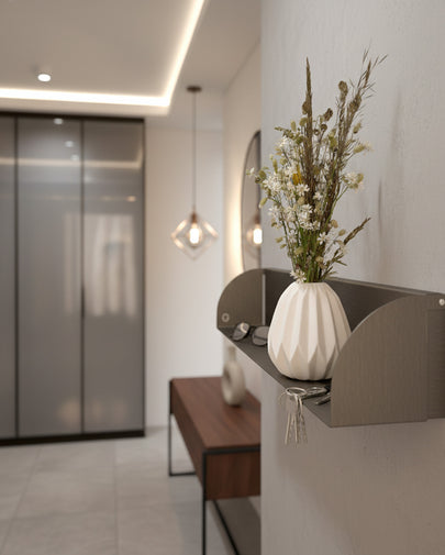 Wandregal R-1 (Ablage-Tiefe 13 cm)