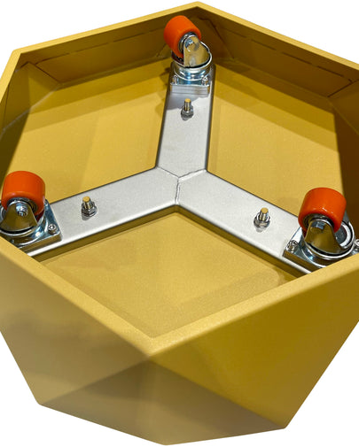 DIAMANT D-06 Metal Planter on Wheels (L51 W45 H46cm)