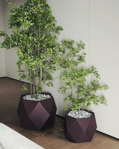DIAMANT D-05 Metal Planter on Wheels (L69 W57 H58cm)