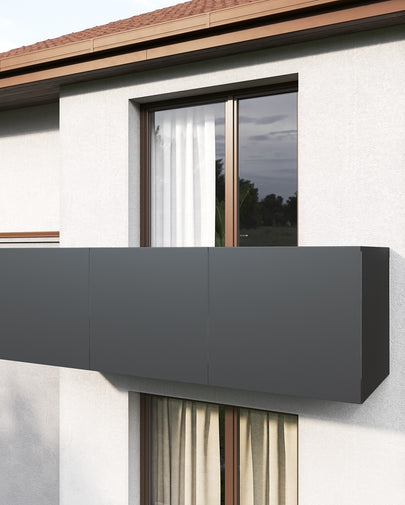 Aluminium Balkonverkleidung mit Design DS-00