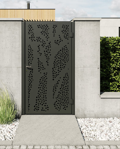 Alu garden gate design DS-101 height 200 cm