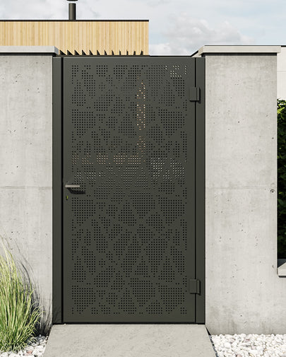 Alu garden gate design DS-103 height 200 cm