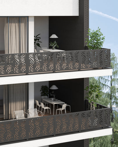Balcony railing with design DS-105