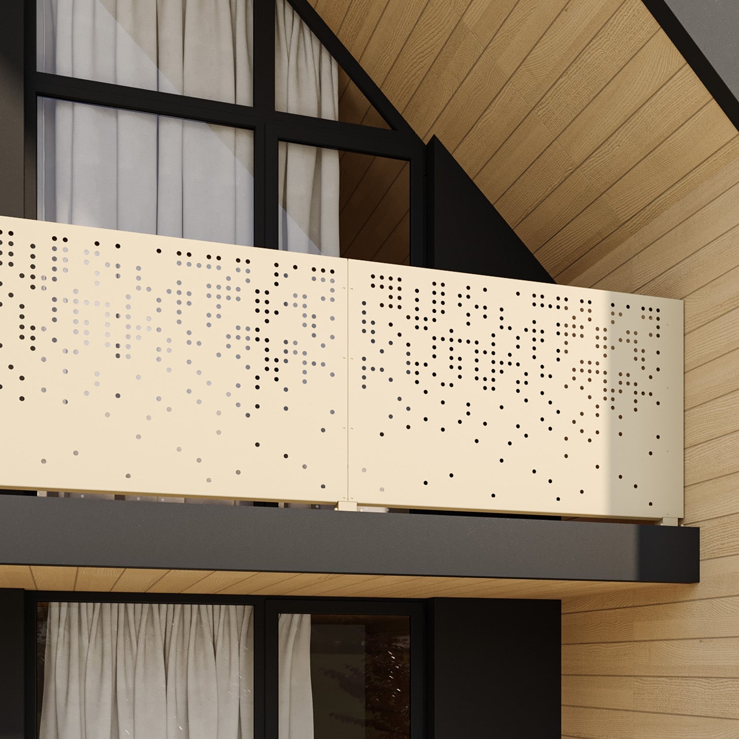 Balcony Railing German Aluminum Balcony Railing with Design DS-112 – ARTIG METALL