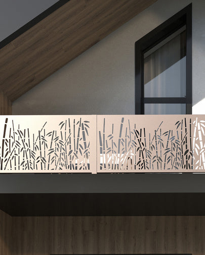 Aluminum balcony railing with design DS-36
