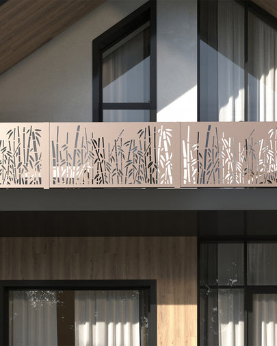Aluminum balcony railing with design DS-36