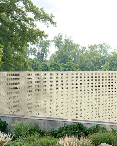 Aluminum fences with design DS-11
