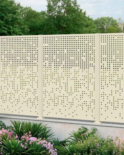 Aluminum fences with design DS-11