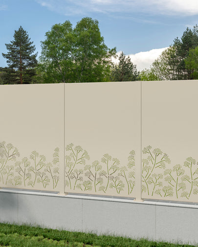 Aluminum fences with design DS-11