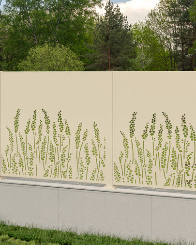 Aluminum fences with design DS-11
